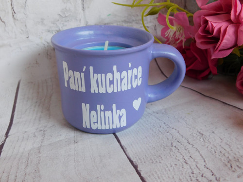 Svícen hrníček pro paní kuchařku — foto 5