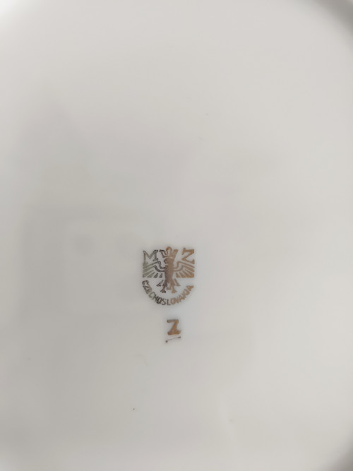 Porcelánový talíř MZ — foto 2