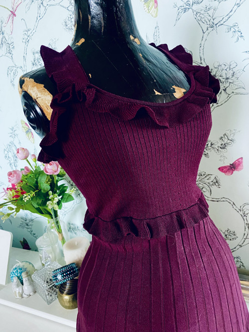 Šaty deep purple — foto 4