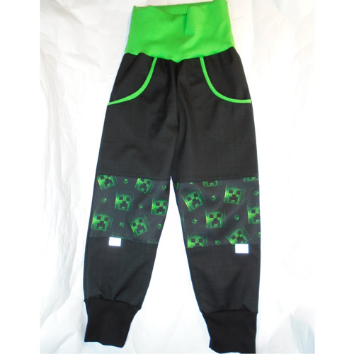 Dět. jarní softshell. kalhoty Minecraft 05 — foto 2
