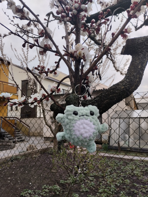 2 packy háčkovaných žabiček — foto 3