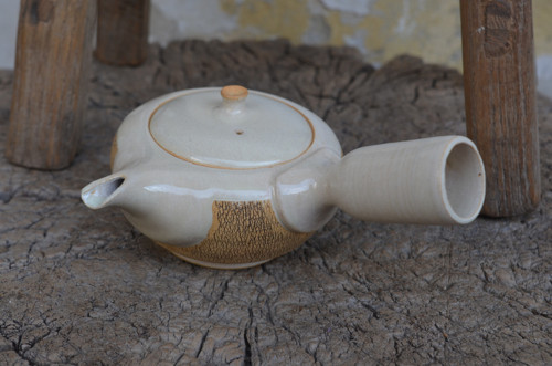 Kyusu písková - čepička — foto 3