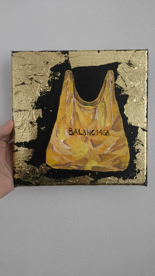 Balenc1aga trash bag — foto 2
