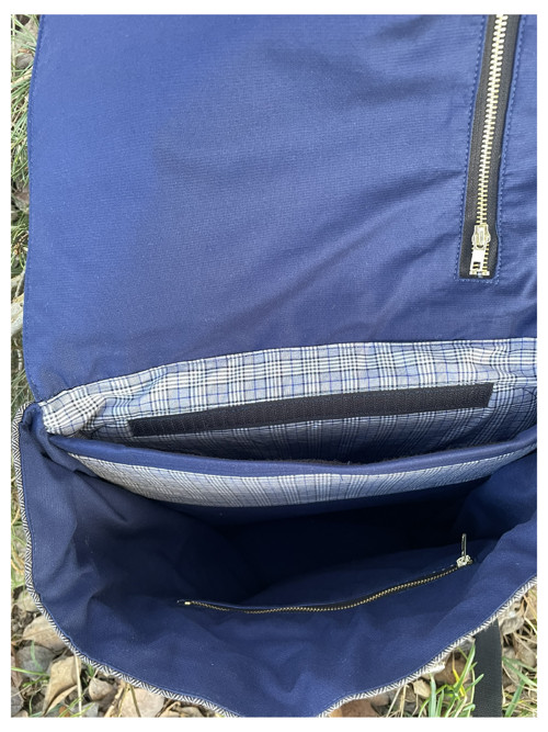 Upcyklovaný batoh BASIC Šedák — foto 5