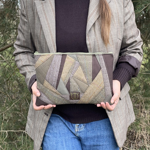 Zerowaste obal na tablet - barvy listí — foto 3