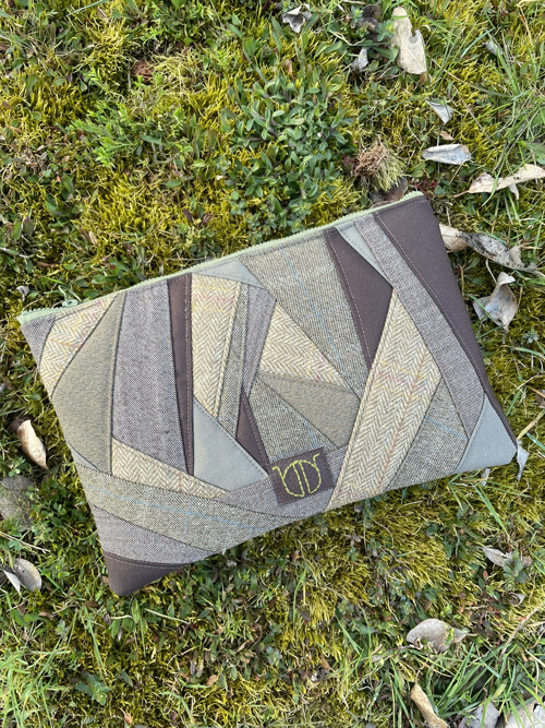 Zerowaste obal na tablet - barvy listí — foto 2