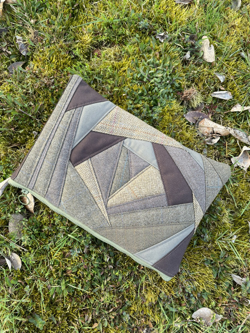 Zerowaste obal na tablet - barvy listí — foto 4