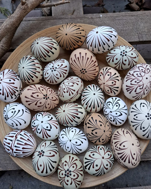 Voskované kraslice — foto 4