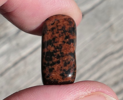 Obsidián mahagonový (19 mm) V3525 — foto 2