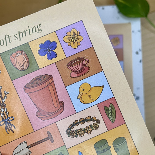 Jarní samolepky Soft spring — foto 4