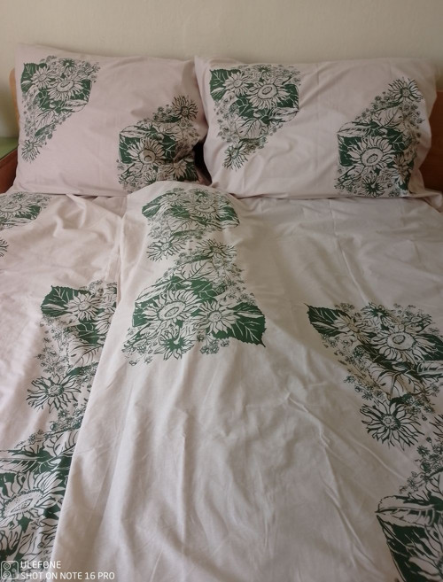 Hřejivé slunečnice -povlečení 2 postele — foto 2