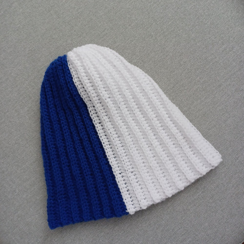 Čepice - modro-bílá (48-58cm) — foto 3