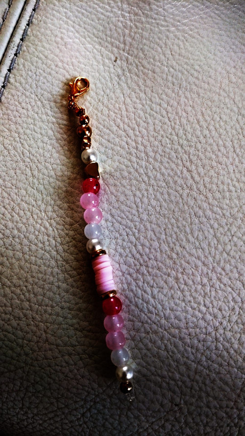 Bubble pink přívěsek — foto 3