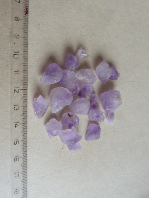 Ametyst krystal - Madagaskar - 21 ks — foto 4