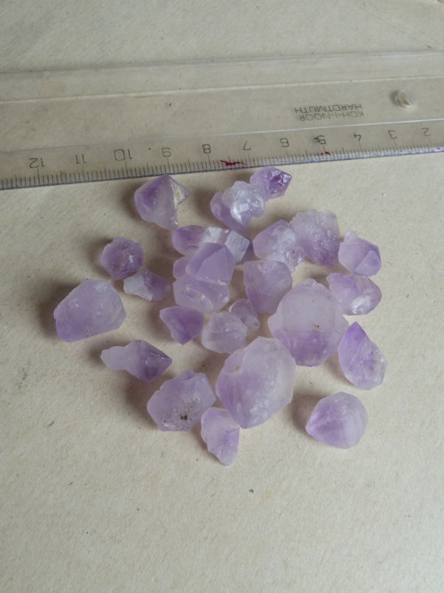 Ametyst krystal - Madagaskar - 23 ks — foto 5