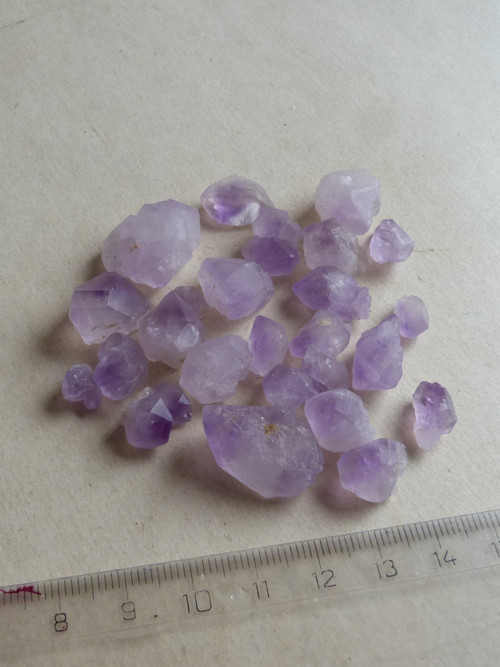 Ametyst krystal - Madagaskar - 25 ks — foto 3