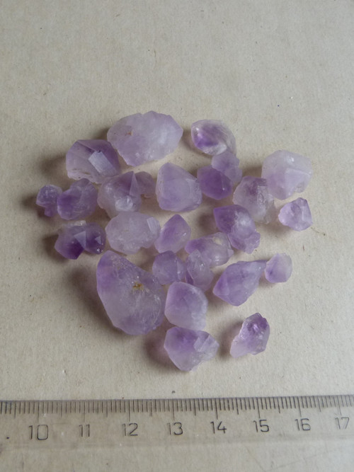 Ametyst krystal - Madagaskar - 25 ks — foto 4