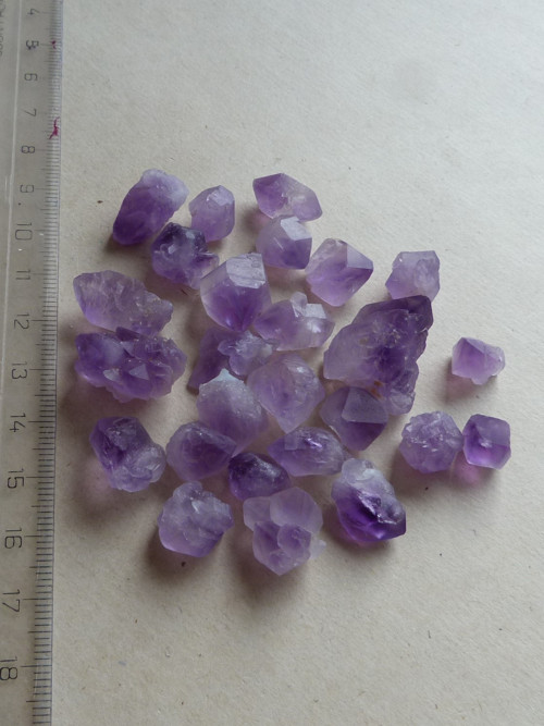 Ametyst krystal - Madagaskar - 26 ks — foto 5