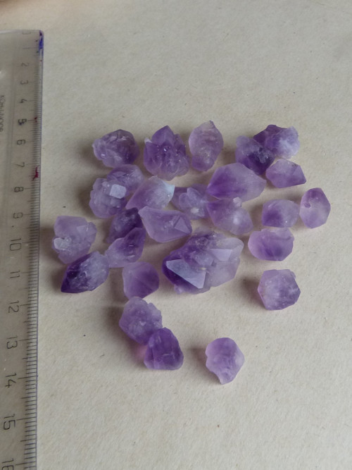 Ametyst krystal - Madagaskar - 26 ks — foto 6
