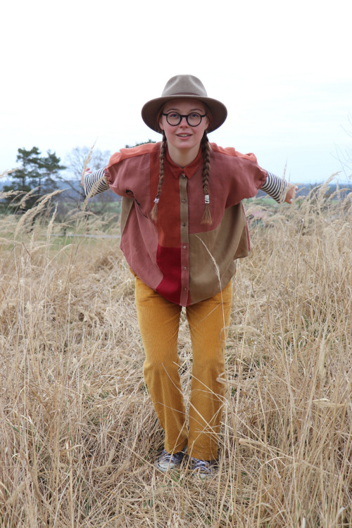 Lněná sešívaná oversize — foto 6