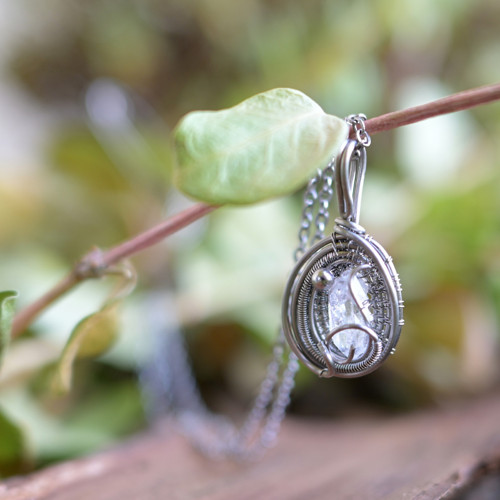 Přívěsek s herkimery — foto 3