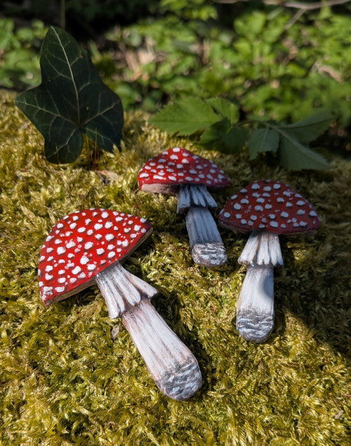 Muchomůrkové brože — foto 4