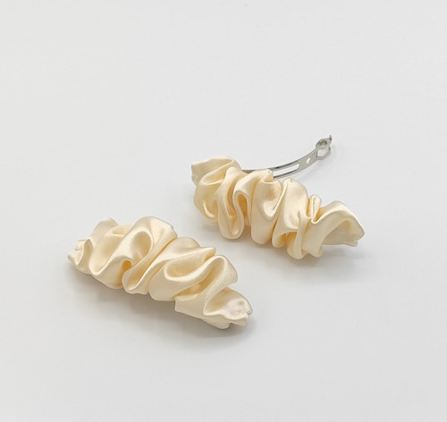 Spona do vlasů scrunchie champagne — foto 2
