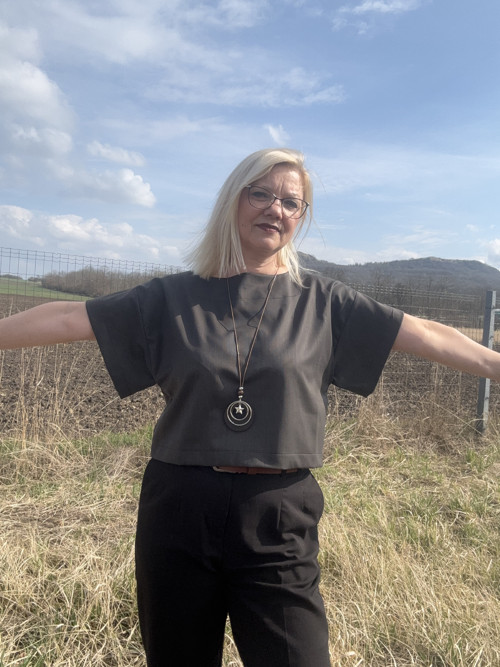 Tunika tmavohnědá — foto 3