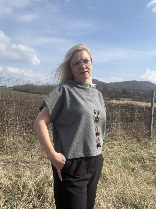 Tunika šedá — foto 3