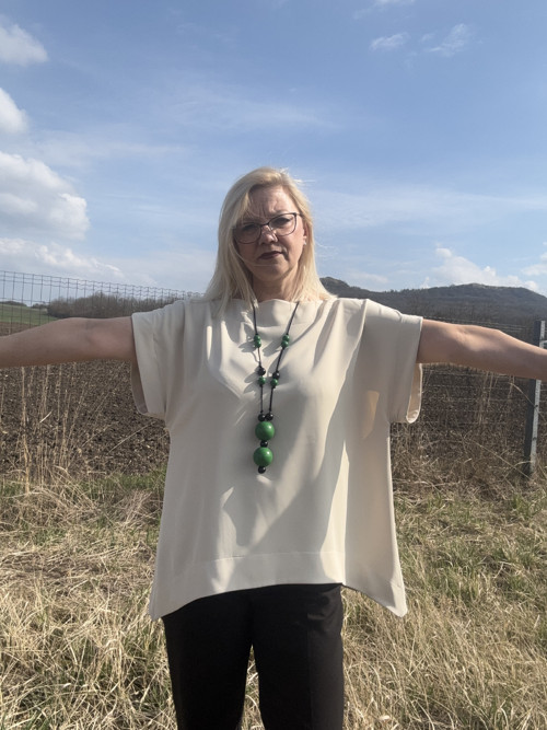 Tunika smetanová — foto 3