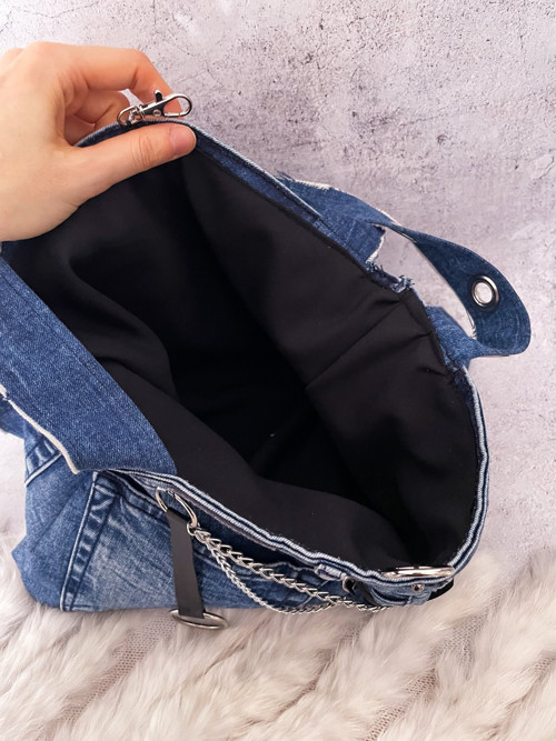 Upcycled Alternative Denim taška Insomnia — foto 4
