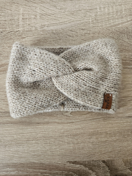 Čelenka - tmavá béžová — foto 2