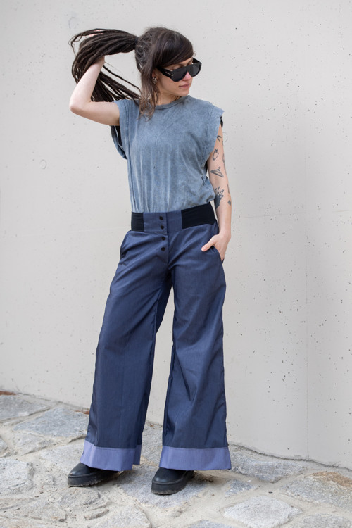 Kalhoty WEIT denim — foto 4