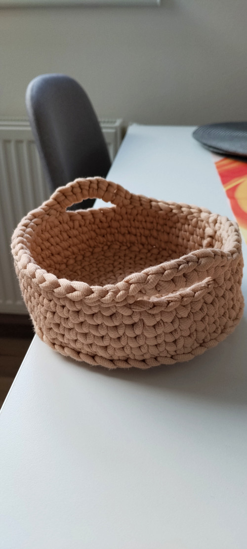 Háčkovaný košík — foto 2