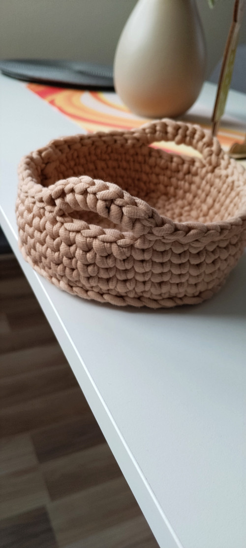 Háčkovaný košík — foto 4