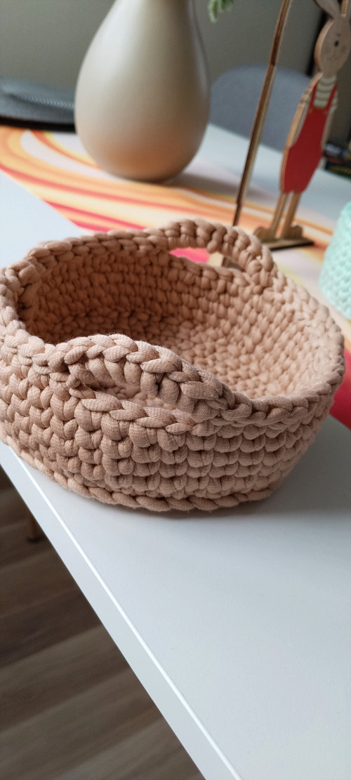 Háčkovaný košík — foto 3