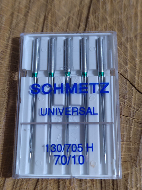 Strojové jehly Universal 70 Schmetz — foto 2
