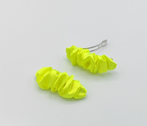 Spona do vlasů scrunchie reflexní 8 cm — foto 2