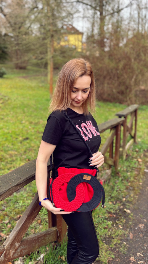 Originální copánková kabelka — foto 4