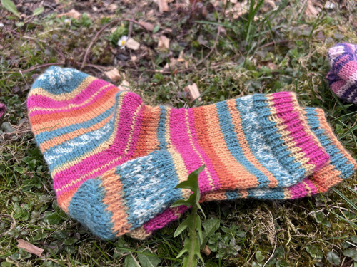 Babiččiny pletené ponožky — foto 3