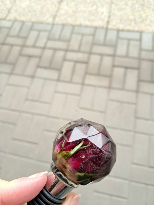 Broušená zátka s růží — foto 4