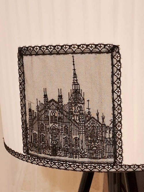 Stínidlo na lampu- Černobílá elegance — foto 5