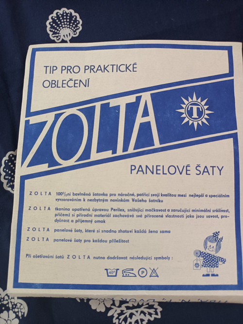 Panelové šaty k ušití — foto 4