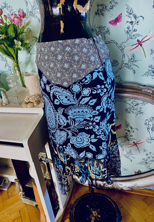 Sukně boho eklektic asymetric — foto 2