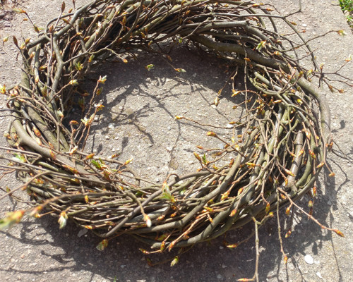 Věnec z proutí průměr cca 30 cm — foto 5