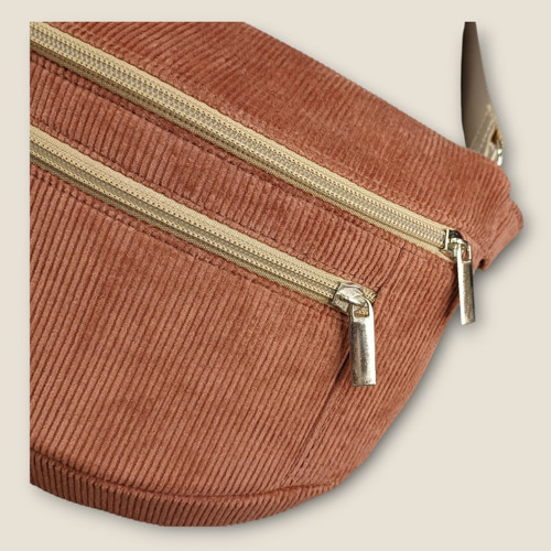 Ledvinka Maya pocket - dusty rose — foto 2