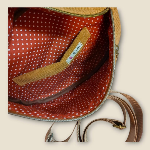 Ledvinka Maya Pocket – camel — foto 2