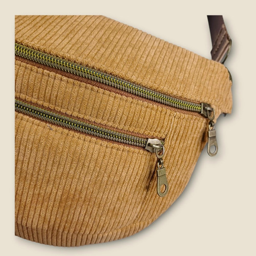 Ledvinka Maya Pocket – camel — foto 4
