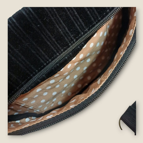 Ledvinka Maya Pocket – black stripes — foto 2