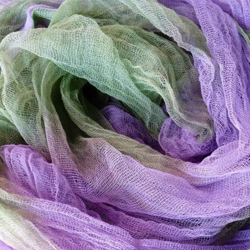 Šála z fáčoviny - Tulipánová 200cm — foto 4